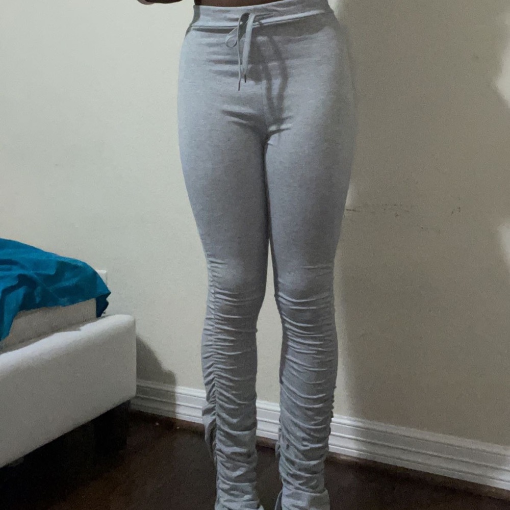 Stacked Sweatpants